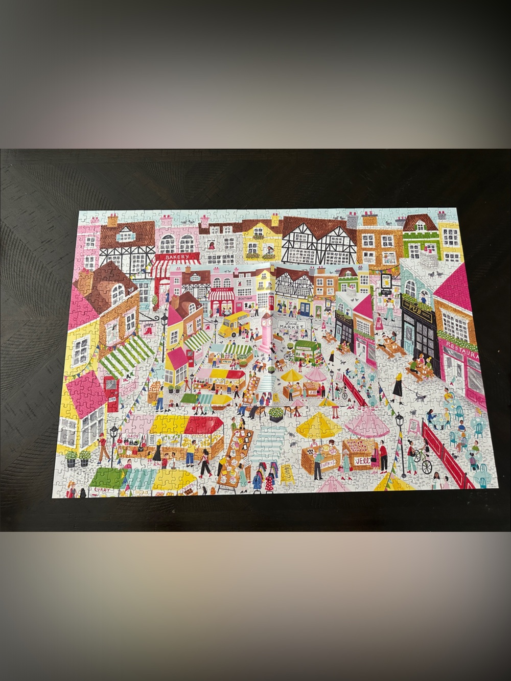 1000-Piece Local Market Scene - Picture 3 of 6